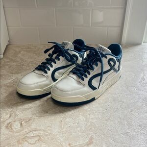 Men’s Vice golf shoes size 9 sneakers off white blue